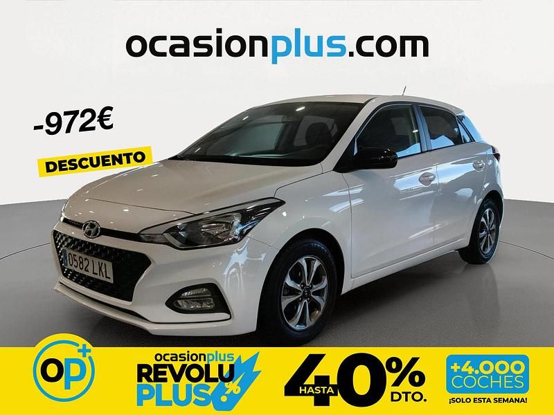 Usado Hyundai i20 84 CV (61 kW) 2020 Blanco Utilitario
