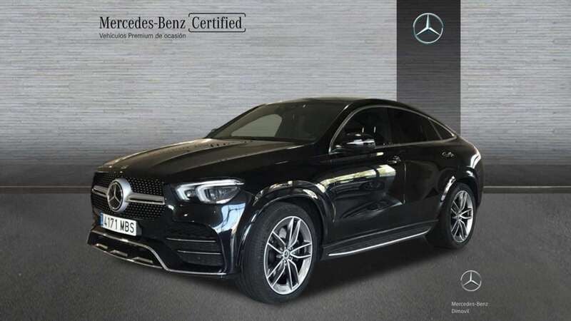 Negro Usado 2022 Mercedes GLE400 AMG line Coupe | 82.500 € (Precio justo) - Imagen 1/4