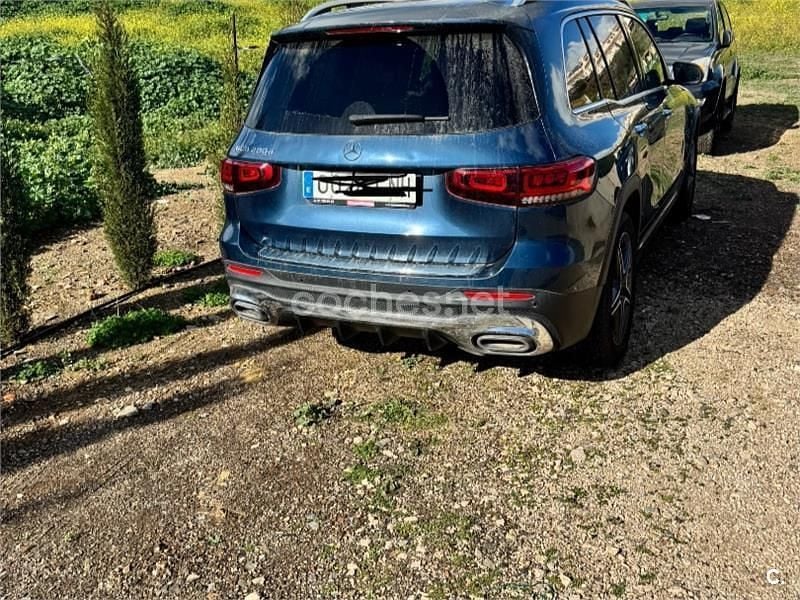 Usado Mercedes GLB200 150 CV (110 kW) 2021 Azul SUV