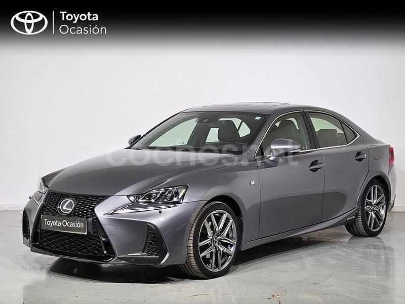 Gris / plata Usado 2017 Lexus IS300h Sport Line Berlina | 24.950 € (Precio justo) - Imagen 1/4
