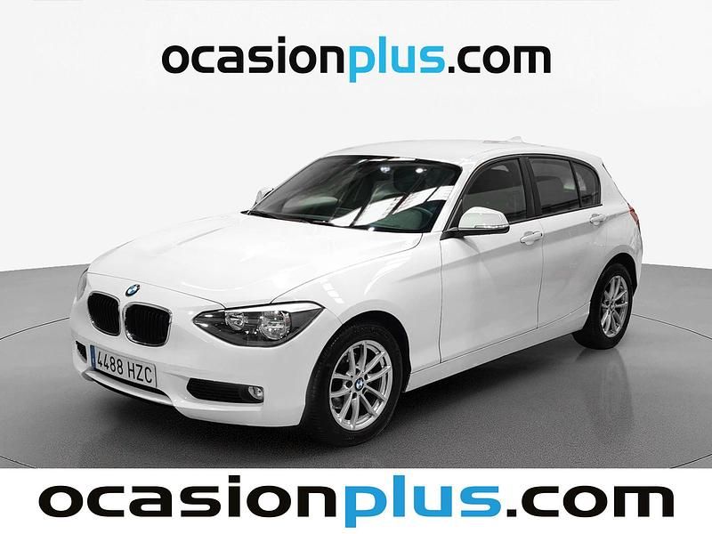 Usado BMW 116 116 CV (85 kW) 2014 Blanco Utilitario