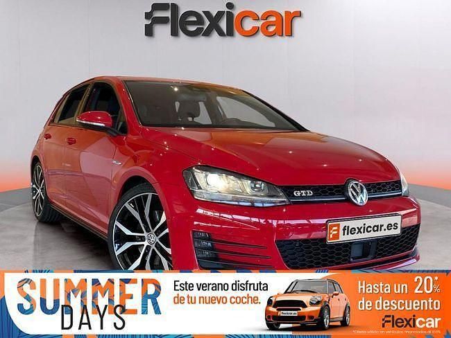 Rojo Usado 2016 VW Golf VII GTD Berlina | 20.490 € (Precio justo) - Imagen 1/4