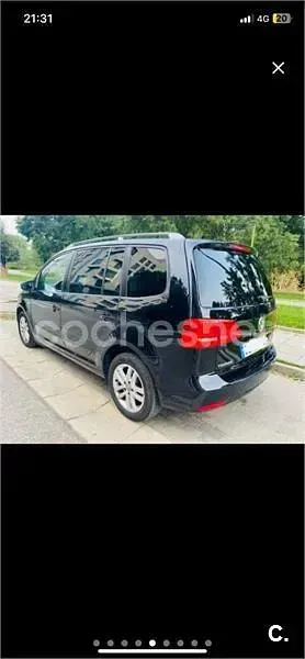 Usado VW Touran Advance 105 CV (77 kW) 2011 Negro Monovolumen