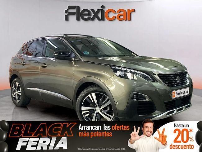 Gris Usado 2019 Peugeot 3008 GT-line SUV | 17.390 € (Precio justo) - Imagen 1/4