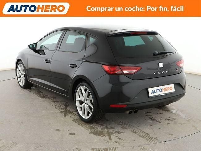 Usado Seat Leon FR 180 CV (132 kW) 2014 Negro Berlina
