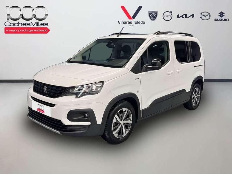 Usado Peugeot Rifter GT-line 131 CV (96 kW) 2020 Blanco Monovolumen