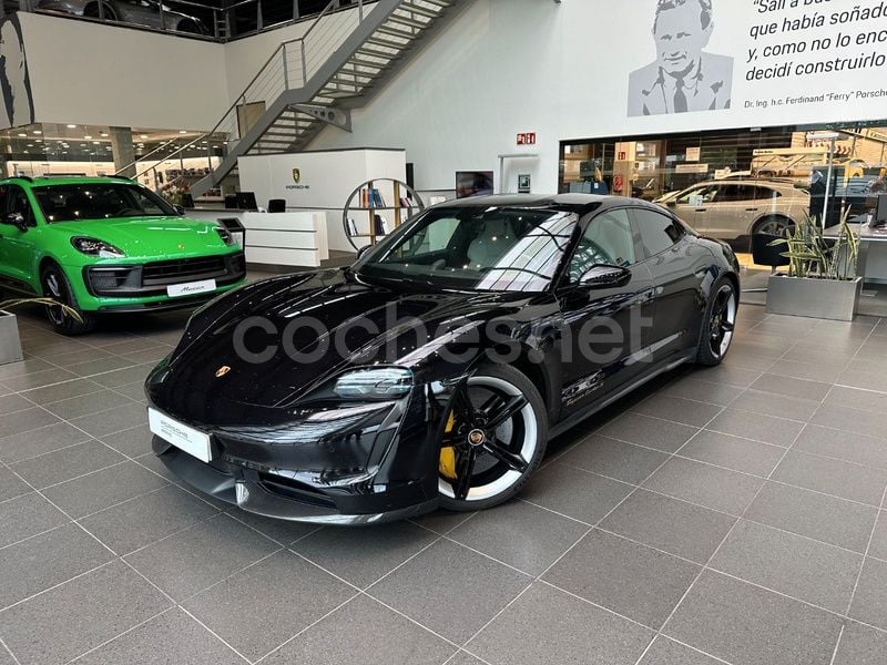 Negro Usado 2020 Porsche Taycan Turbo S Berlina | 99.999 € - Imagen 1/4