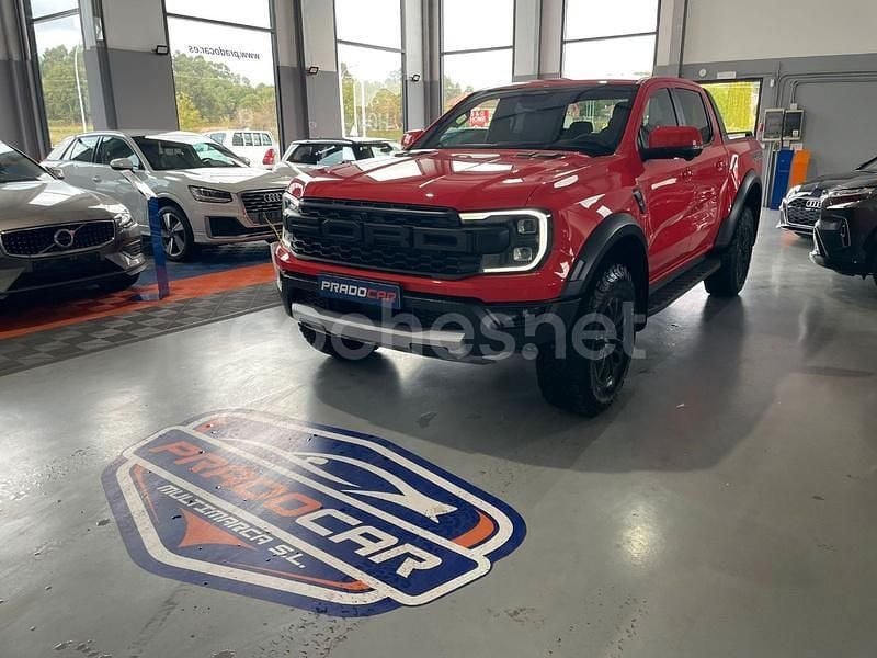 Nuevo Ford Ranger Raptor 292 CV (214 kW) 2025 Naranja Recogida