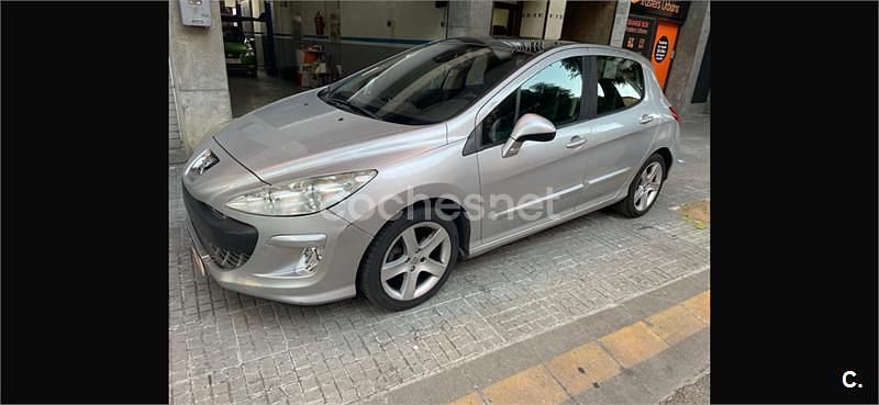 Gris / plata Usado 2008 Peugeot 308 Premium Berlina | 5000 € (Buen precio) - Imagen 1/4