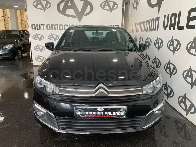Usado Citroën C-Elysee I Exclusive 100 CV (73 kW) 2017 Negro Berlina