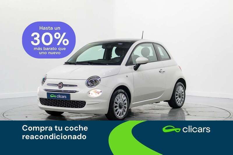 Negro Usado 2020 Fiat 500 Lounge Utilitario | 10.890 € (Un poco caro) - Imagen 1/4