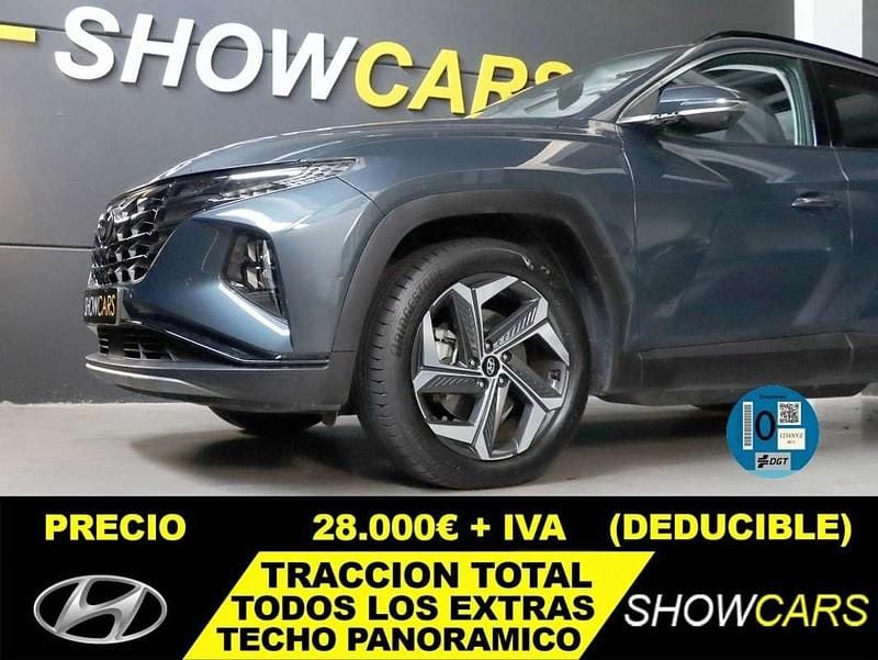 Azul Usado 2023 Hyundai Tucson Style SUV | 27.000 € (Precio justo) - Imagen 1/4