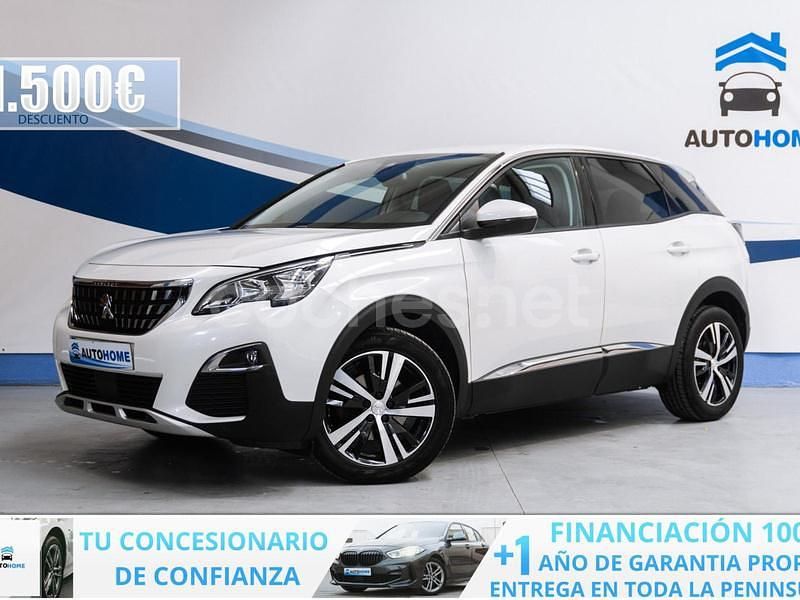 Blanco Usado 2019 Peugeot 3008 Allure SUV | 13.990 € (Super precio) - Imagen 1/4