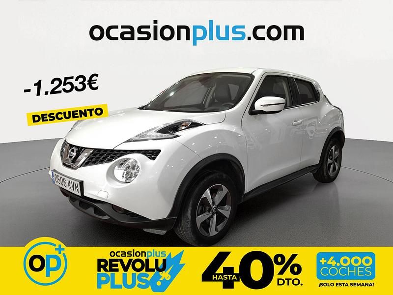 Usado Nissan Juke N-Connecta 112 CV (82 kW) 2019 Blanco SUV
