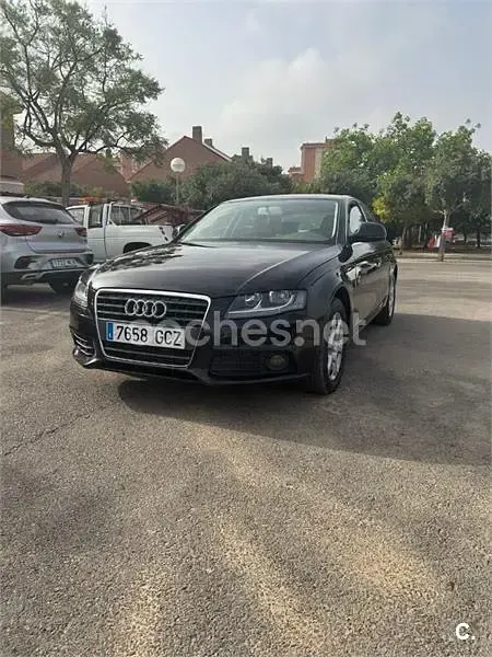 Usado Audi A4 143 CV (105 kW) 2008 Negro Berlina