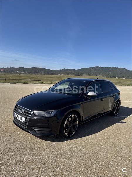 Usado Audi A3 S-Line 150 CV (110 kW) 2015 Negro Berlina