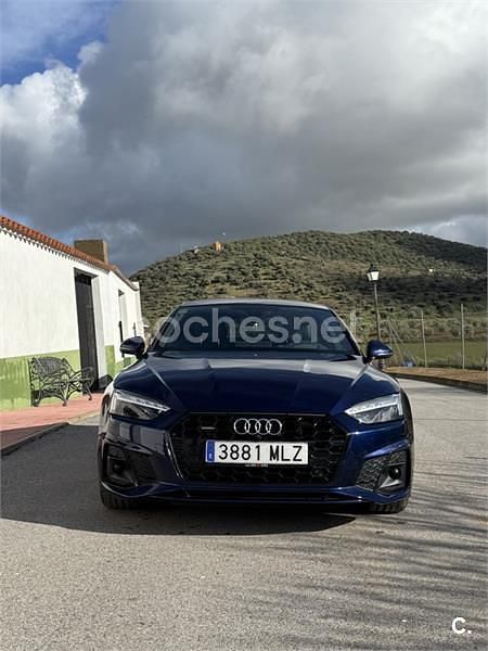 Usado Audi A5 Sportback S-Line 204 CV (150 kW) 2021 Azul Utilitario