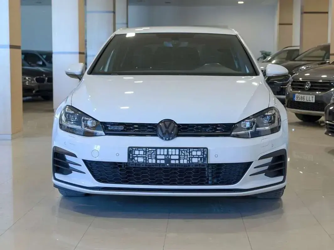 Usado VW Golf VII GTD 184 CV (135 kW) 2019 Blanco Berlina
