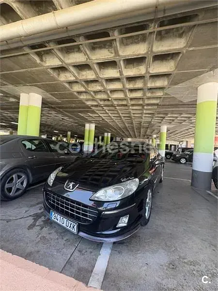 Usado Peugeot 407 Sport 136 CV (100 kW) 2006 Negro Berlina