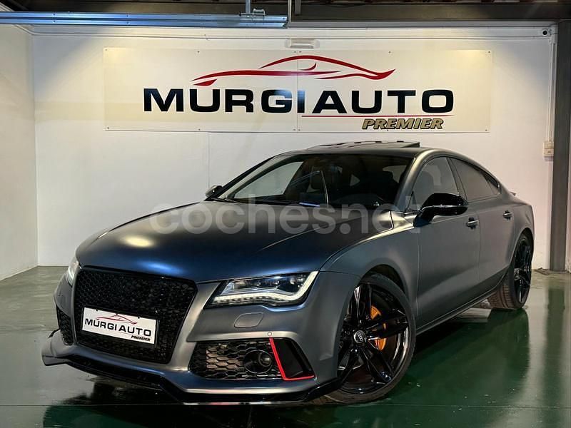 Gris / plata Usado 2013 Audi A7 Sportback Black Edition Utilitario | 25.999 € (Precio justo) - Imagen 1/4