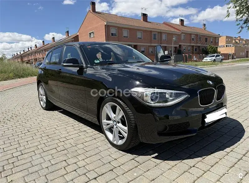 Usado BMW 116 136 CV (100 kW) 2014 Negro Utilitario