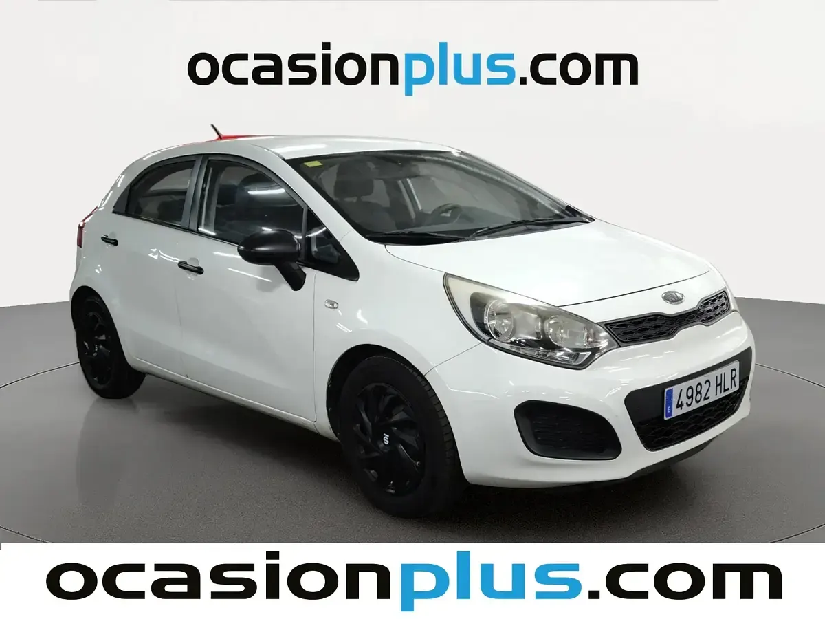 Usado Kia Rio 86 CV (63 kW) 2012 Blanco Utilitario