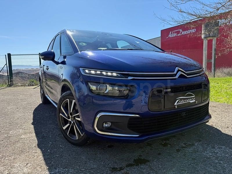 Usado Citroën C4 Picasso PureTech 131 CV (96 kW) 2017 Azul Monovolumen