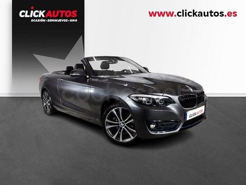 Usado BMW 220 184 CV (135 kW) 2021 Gris / plata Descapotable