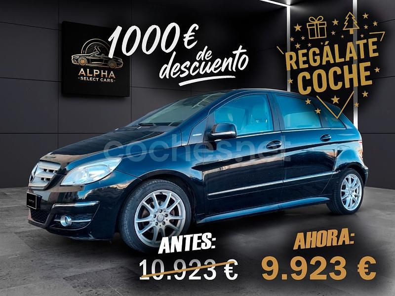 Negro Usado 2010 Mercedes B160 Monovolumen | 9923 € (Precio justo) - Imagen 1/4
