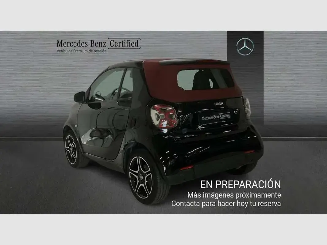 Usado Smart ForTwo Electric Drive 60 kW (82 CV) 2022 Negro Descapotable