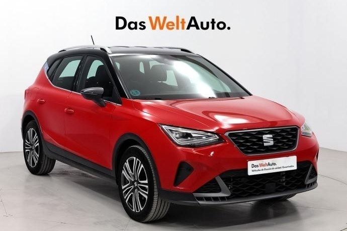 Rojo Usado 2024 Seat Arona FR SUV | 18.400 € (Precio justo) - Imagen 1/4