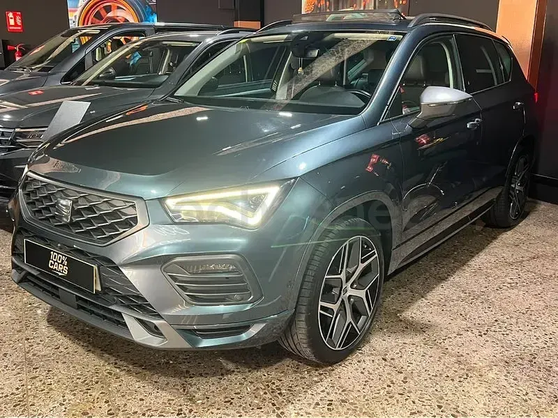 Usado Seat Ateca FR 150 CV (110 kW) 2020 Gris / plata SUV