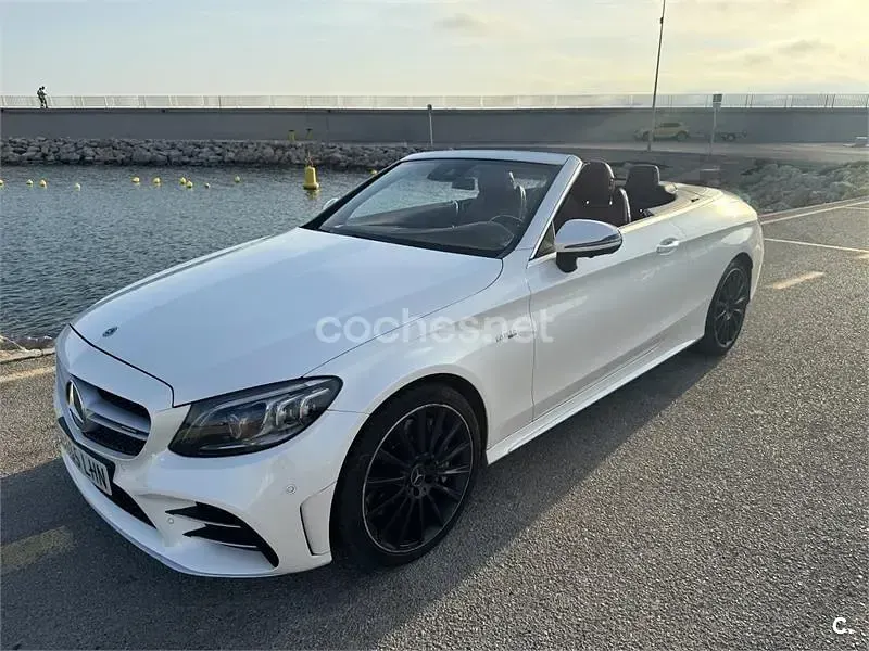 Usado Mercedes C43 AMG 390 CV (286 kW) 2020 Blanco Descapotable