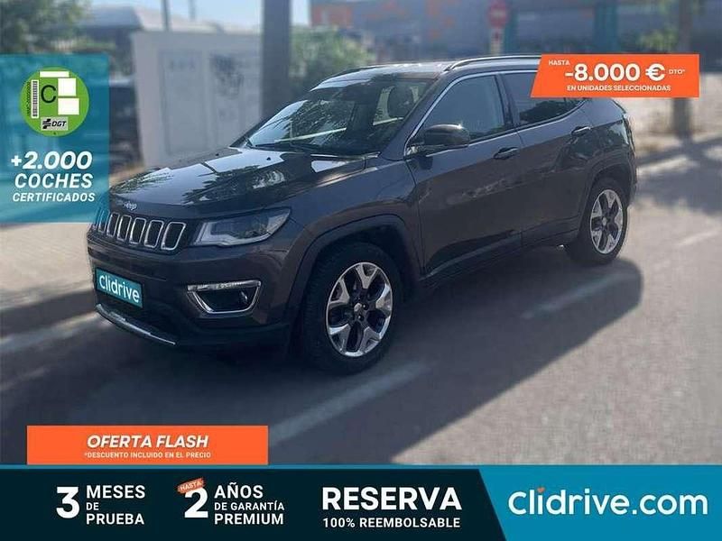 Gris Usado 2019 Jeep Compass Limited SUV | 14.490 € (Super precio) - Imagen 1/4