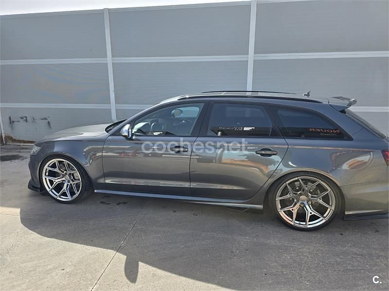 Usado Audi RS6 Sport 560 CV (411 kW) 2015 Gris / plata Familiar