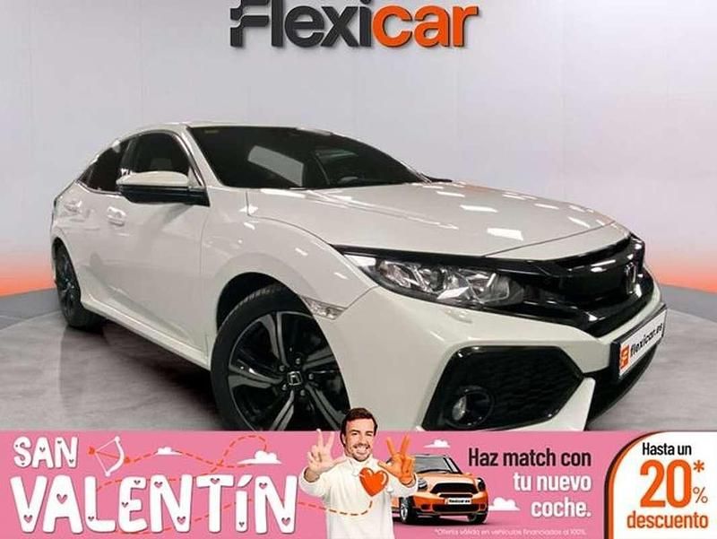 Blanco Usado 2018 Honda Civic Elegance Utilitario | 14.990 € (Buen precio) - Imagen 1/4