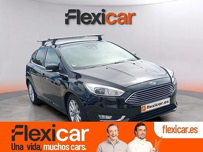 Negro Usado 2016 Ford Focus Titanium Berlina | 10.490 € (Precio justo) - Imagen 1/4
