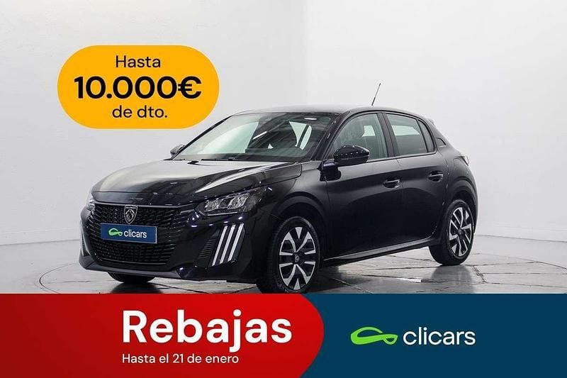 Negro Usado 2024 Peugeot 208 Style Utilitario | 11.790 € (Super precio) - Imagen 1/4