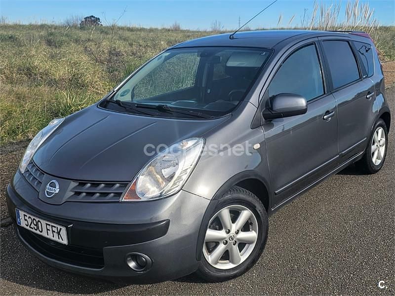 Usado Nissan Note Acenta 88 CV (64 kW) 2006 Negro Utilitario