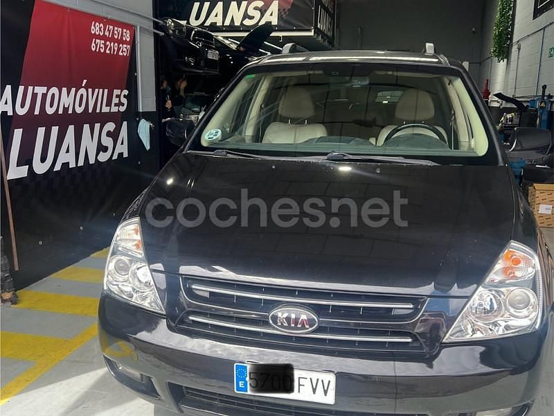 Negro Usado 2008 Kia Carnival Monovolumen | 6000 € (Precio justo) - Imagen 1/4