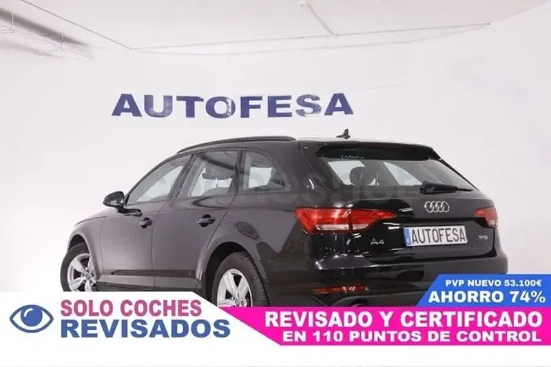Usado Audi A4 190 CV (139 kW) 2016 Negro Familiar