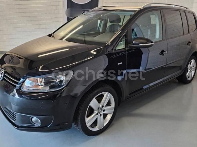 Negro Usado 2014 VW Touran Advance Monovolumen | 10.900 € (Buen precio) - Imagen 1/4