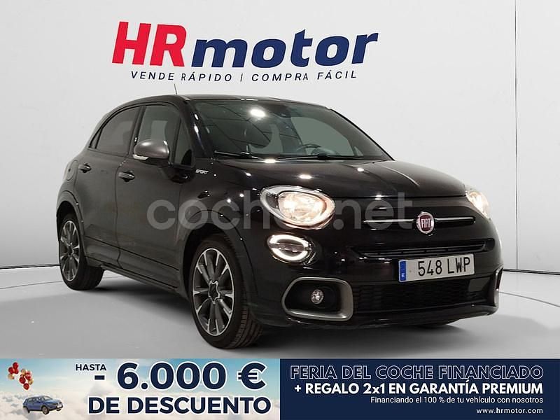Negro Usado 2022 Fiat 500X Sport SUV | 13.950 € (Buen precio) - Imagen 1/4