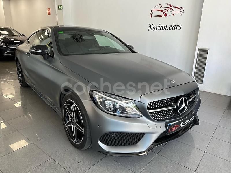 Usado Mercedes C250 204 CV (150 kW) 2018 Gris / plata Coupe