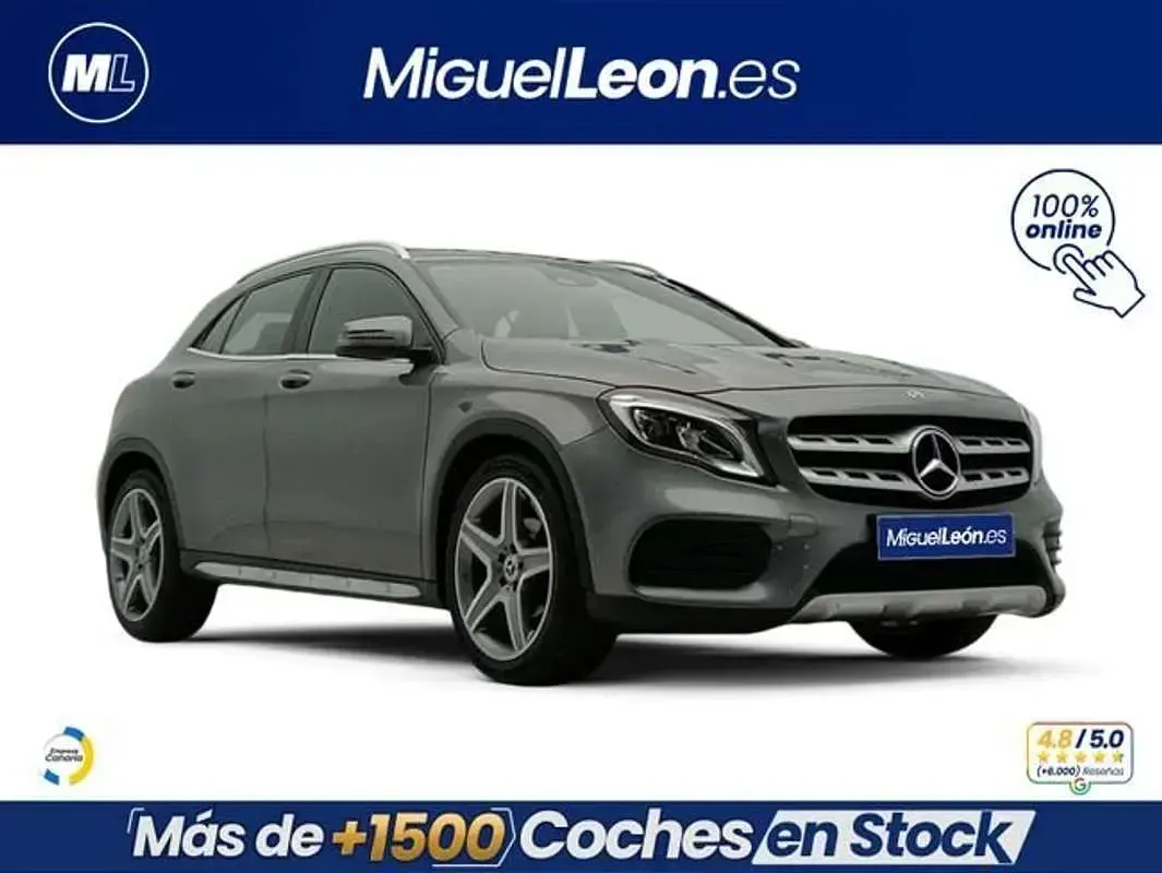 Usado Mercedes GLA180 122 CV (89 kW) 2019 Gris SUV