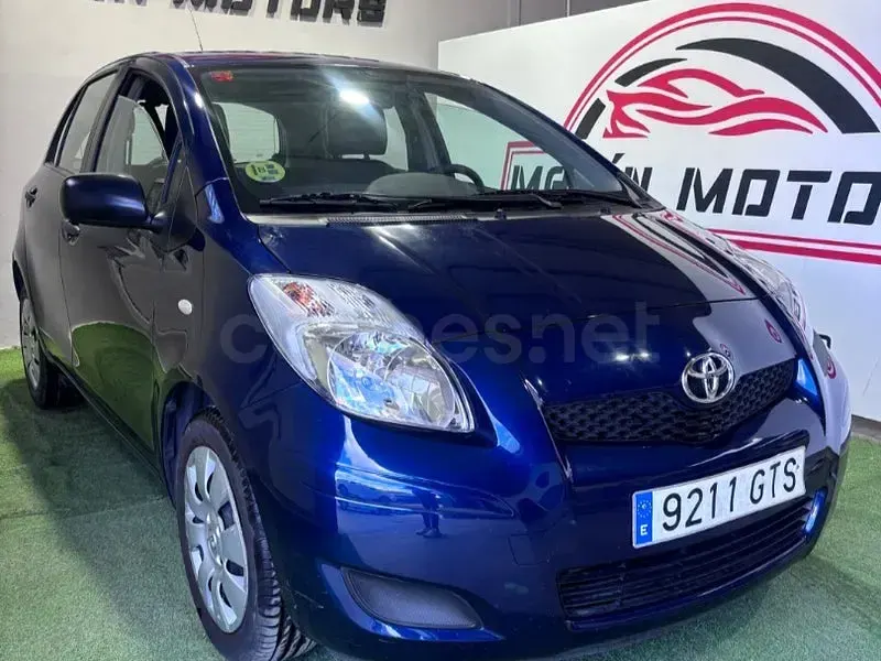 Brugt Toyota Yaris Live 90 HK (66 kW) 2010 Blå Hatchback