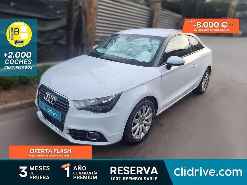 Blanco Usado 2014 Audi A1 Ambition Utilitario | 11.790 € (Precio justo) - Imagen 1/3