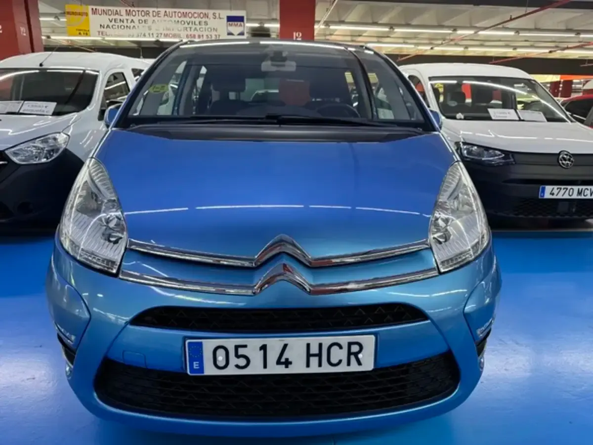 Usado Citroën C4 Picasso Exclusive 112 CV (82 kW) 2011 Azul Monovolumen
