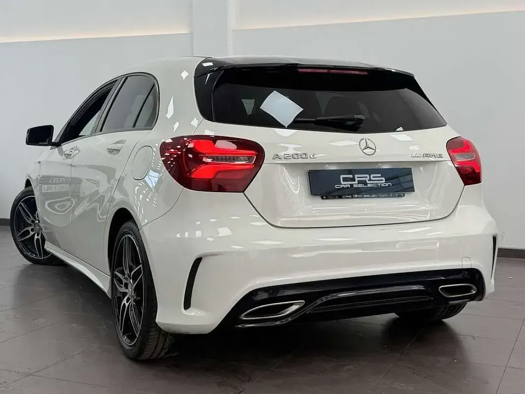 Usado Mercedes A200 AMG line 136 CV (100 kW) 2016 Blanco Utilitario