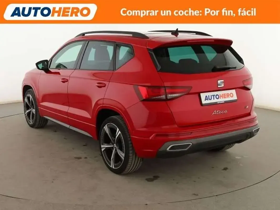 Usado Seat Ateca FR 150 CV (110 kW) 2021 Rojo SUV